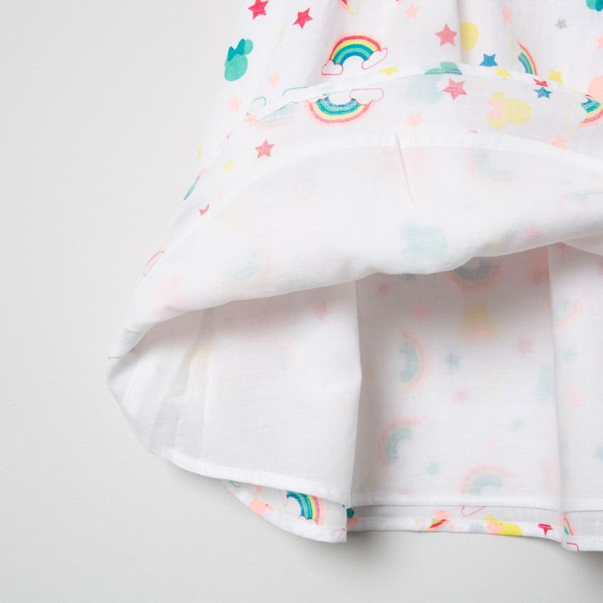 Φόρεμα αμάνικο με βολάν  Minnie 