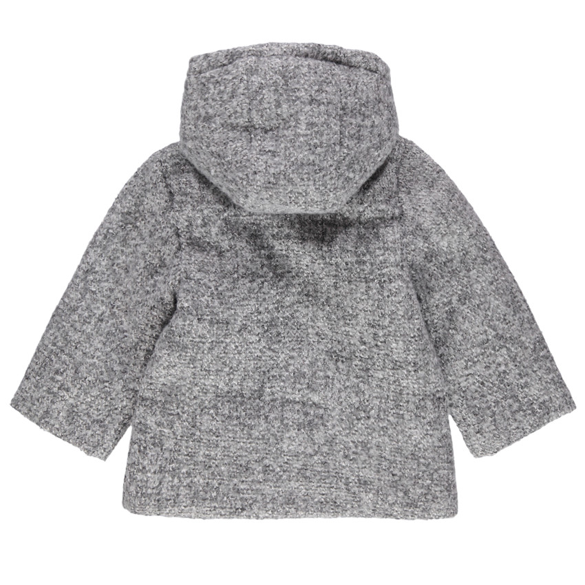 Ζακέτα με κουκούλα και επένδυση από sherpa  