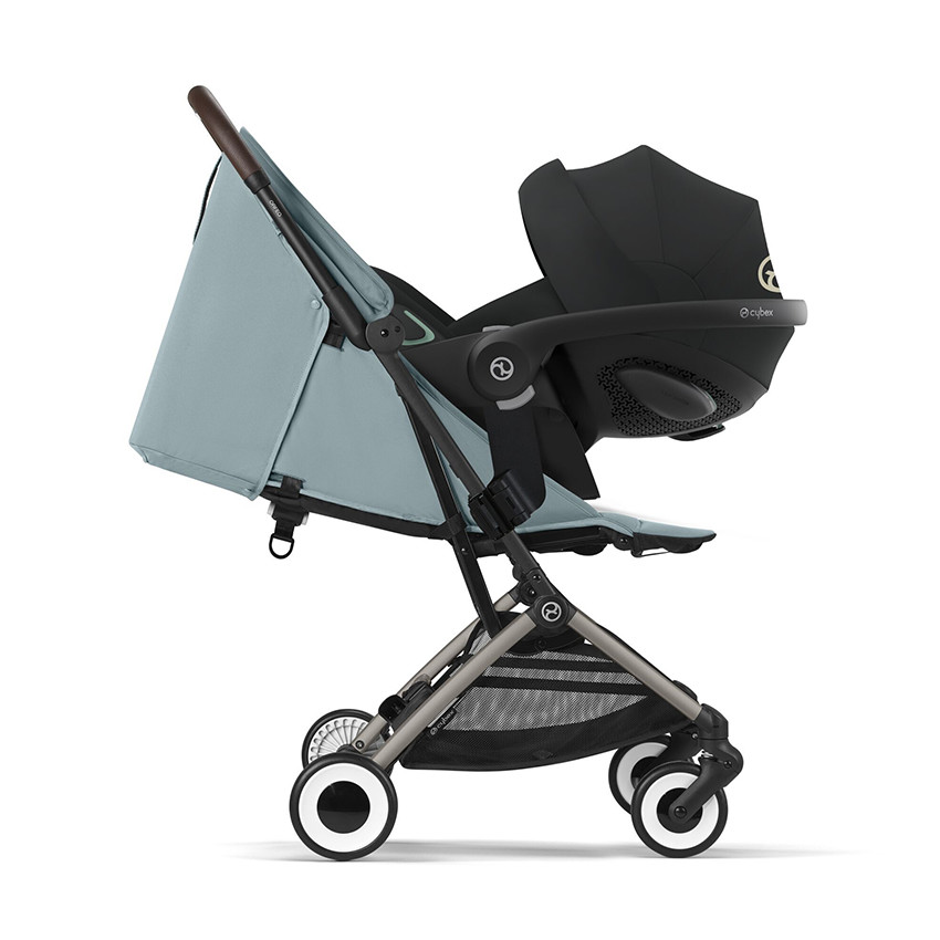 Καρότσι ultra-compact Orfeo ταμπά/θολό μπλε 