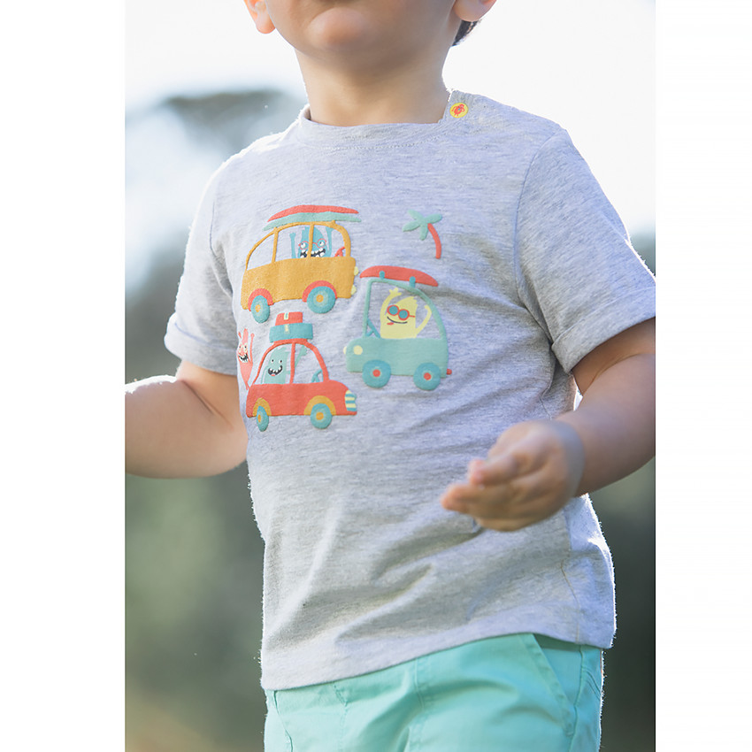 Ensemble t-shirt et bermuda pour bébé garçon 