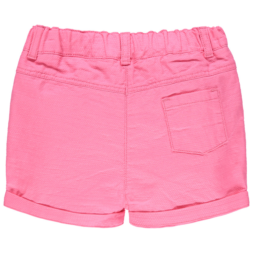 Σορτς πλεκτό με βολάν και τσέπες 