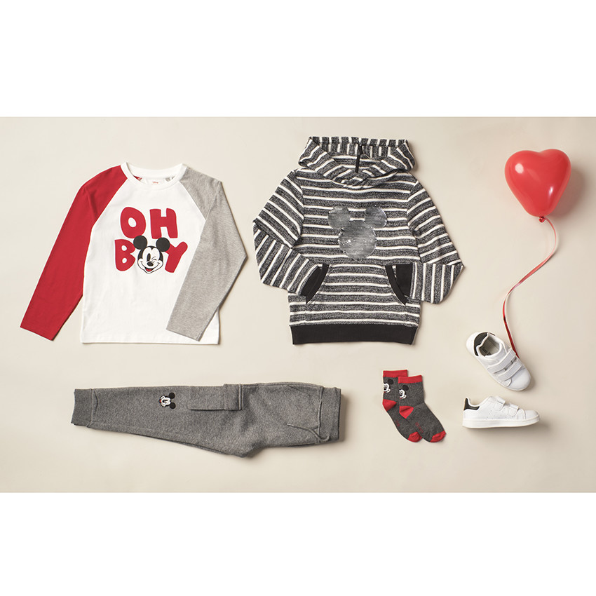 T-shirt μακρυμάνικο με σχέδιο Mickey Disney 