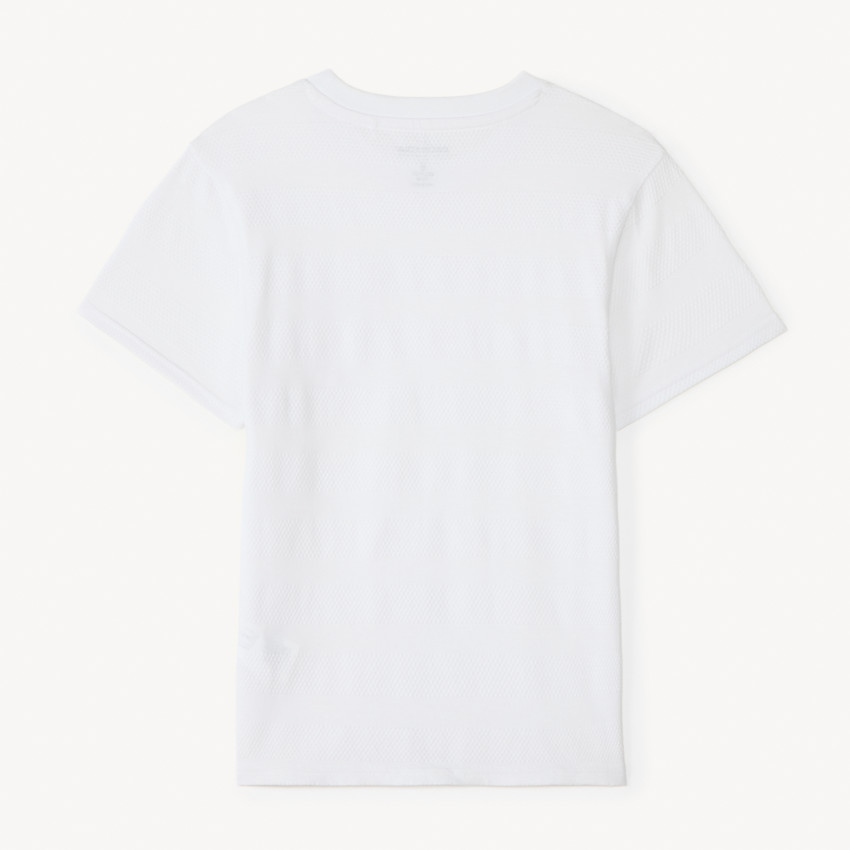 T-shirt en maille fantaisie imprimé palmier pour garçon 