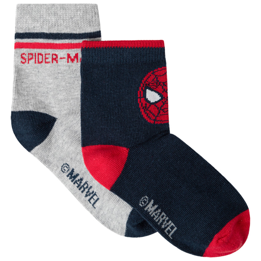 Σετ από 2 ζευγάρια κάλτσες με σχέδιο Spiderman  Additional Σετ από 2 ζευγάρια κάλτσες με σχέδιο Spiderman