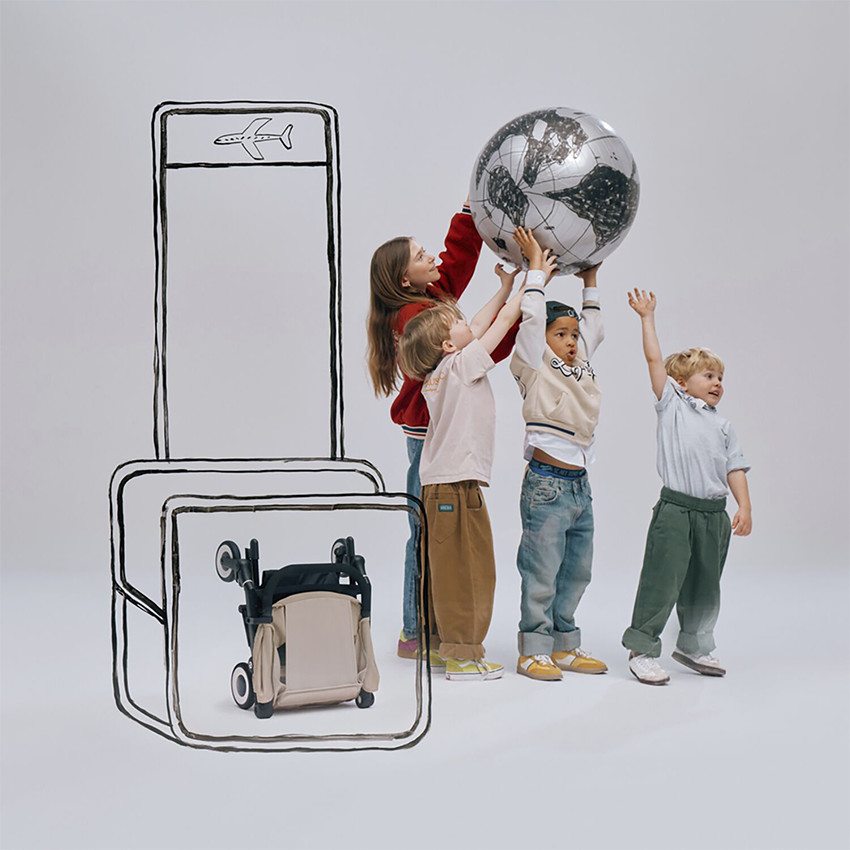 Ελαφρύ Καρότσι BLK Almond Beige | beige Agis Cybex  