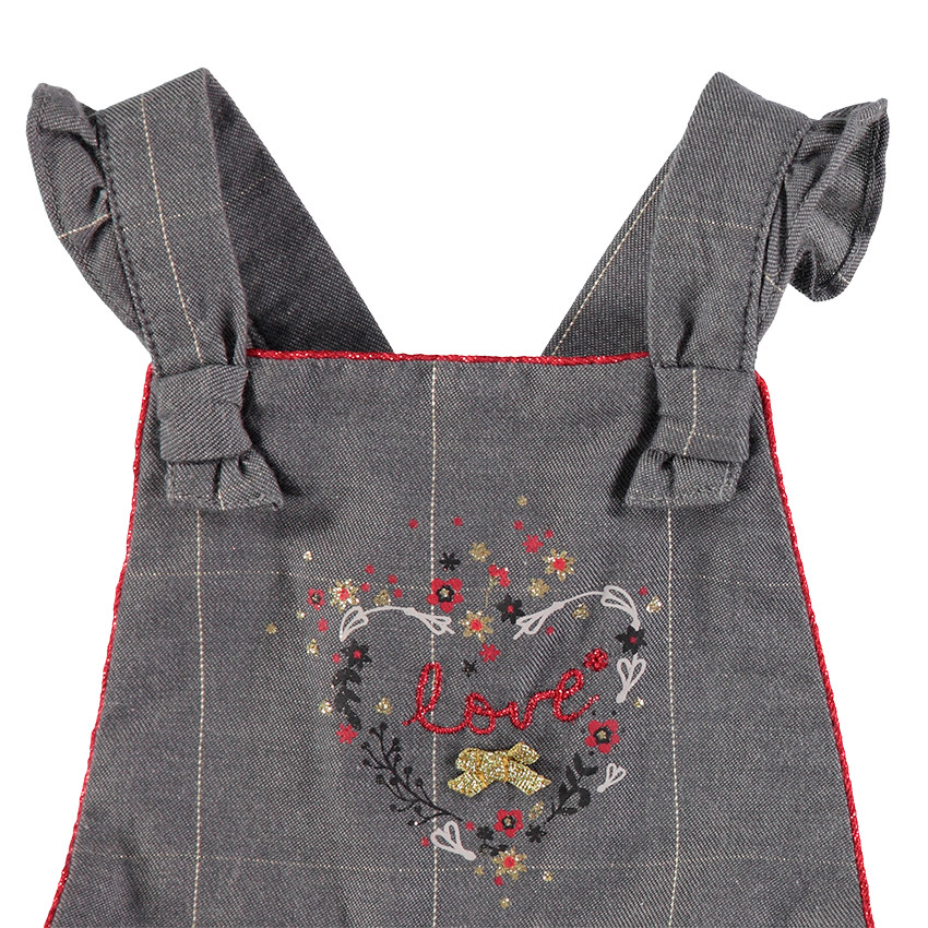 Μακριά σαλοπέτα με μεγάλα καρό και ζέρσεϊ επένδυση 