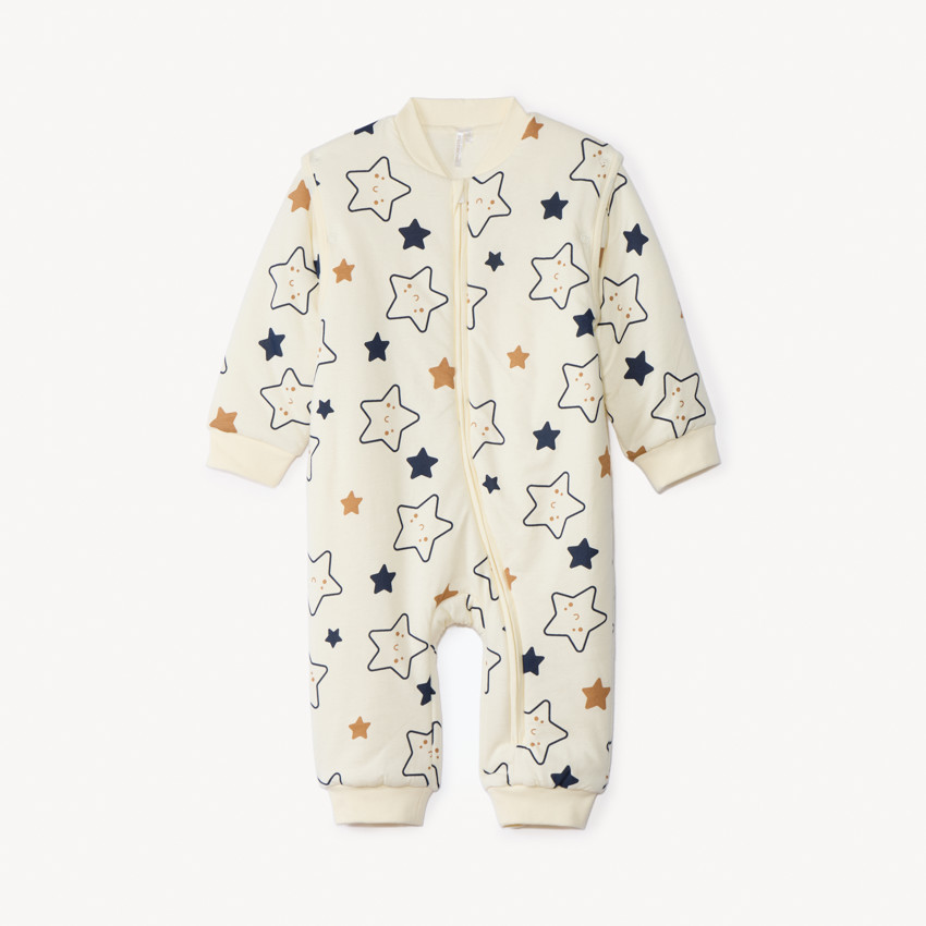 Surpyjama από jersey με αφαιρούμενα μανίκια για bebe αγόρι 