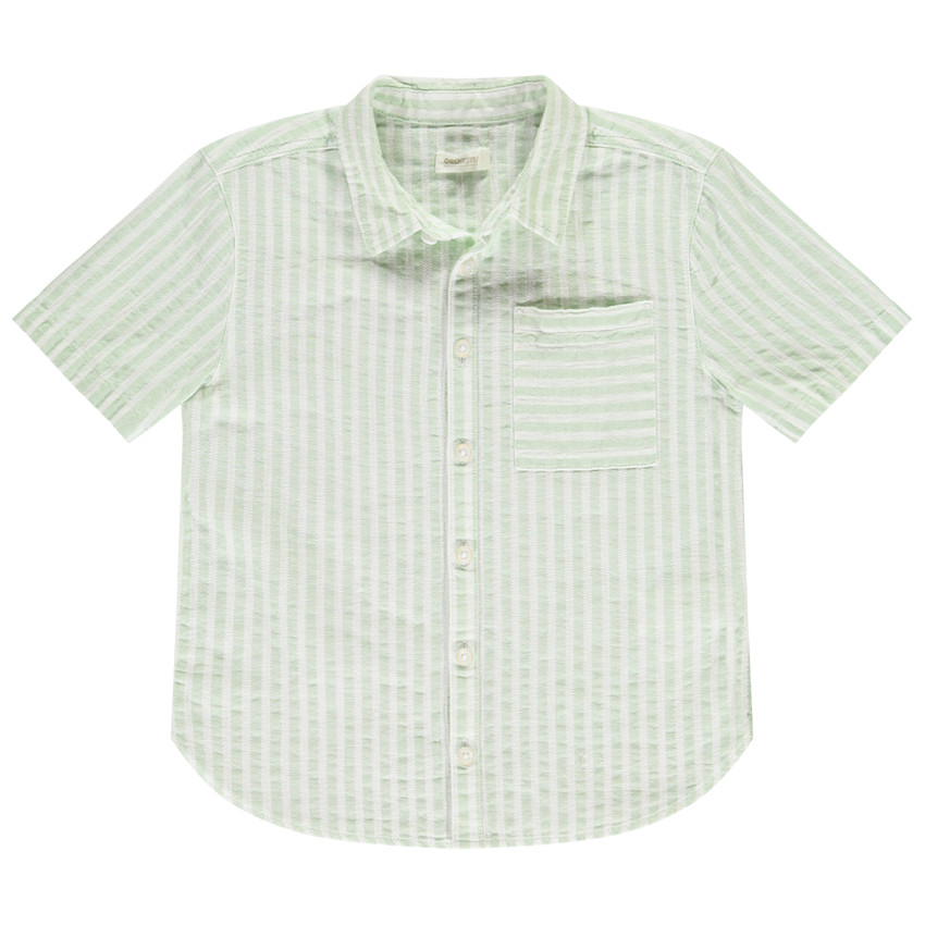 Πουκάμισο κοντομάνικο ριγέ για αγόρι 
