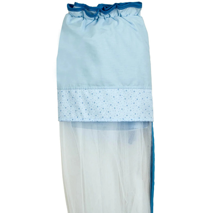 Κουνουπιέρα Κούνιας Κόσμος Του Μωρού Baby Σιέλ 