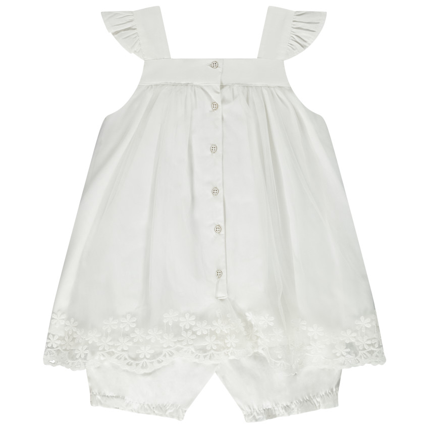 Σαλοπέτα κοντή εορταστική με εφέ 2 σε 1 για μωρό κορίτσι  Additional Σαλοπέτα κοντή εορταστική με εφέ 2 σε 1 για μωρό κορίτσι