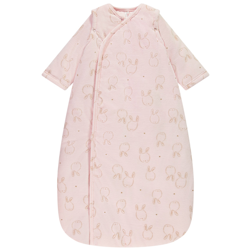Υπνόσακος TOG 3 με αποσπώμενα μανίκια και σχέδιο λαγουδάκια για κορίτσι 
