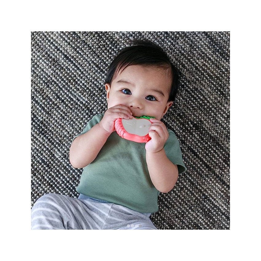 Μασητικό Οδοντοφυΐας Vibrating Teether Apple από Πλαστικό για 3 m+ 