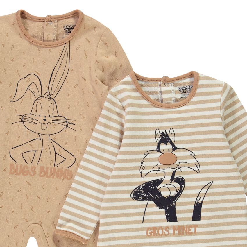 Lot de 2 dors-bien Looney Tunes Warner pour bébé garçon Main Lot de 2 dors-bien Looney Tunes Warner pour bébé garçon