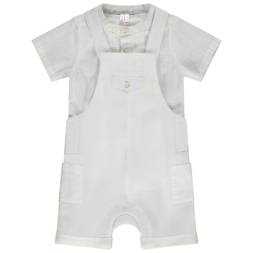 Γιορτινό σετ 2 τμχ. με σαλοπέτα για μωρό αγόρι 