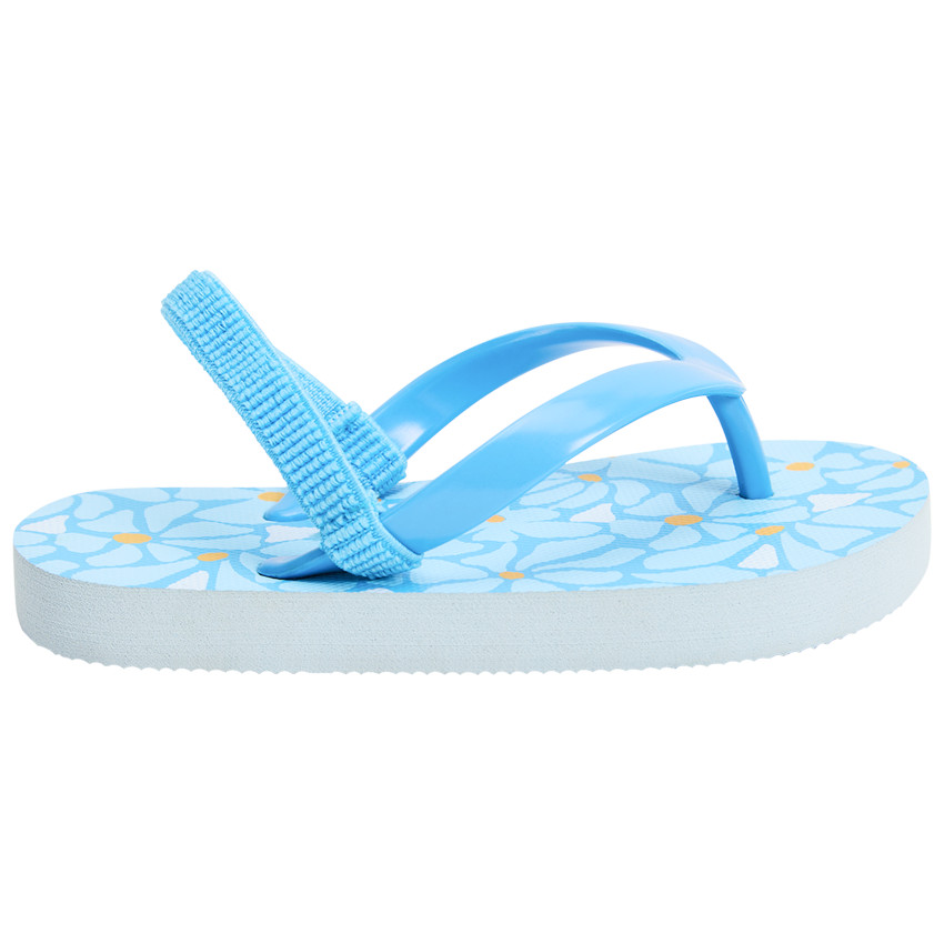 Σαγιονάρες με λουλούδια για κορίτσι με λουράκι ανάλογα με το νούμερο 