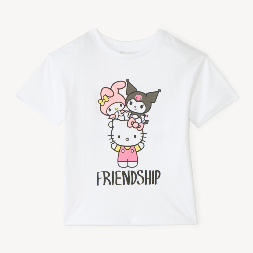 T-shirt με κοντά μανίκια Hello Kitty κορίτσι 