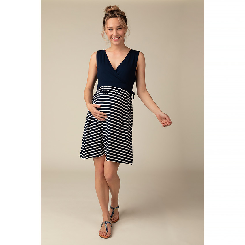 Φόρεμα Εγκυμοσύνης Τύπου Κρουαζέ 