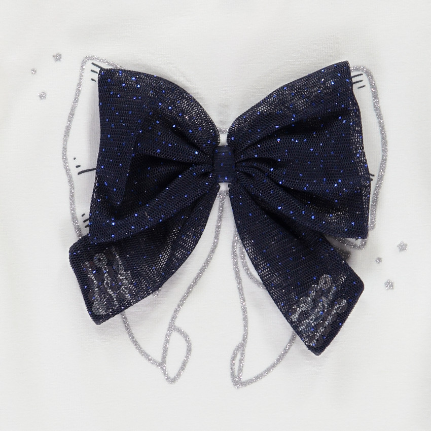 Σουτιέν με φιόγκο από τούλι με γκλίτερ για μωρό κορίτσι 