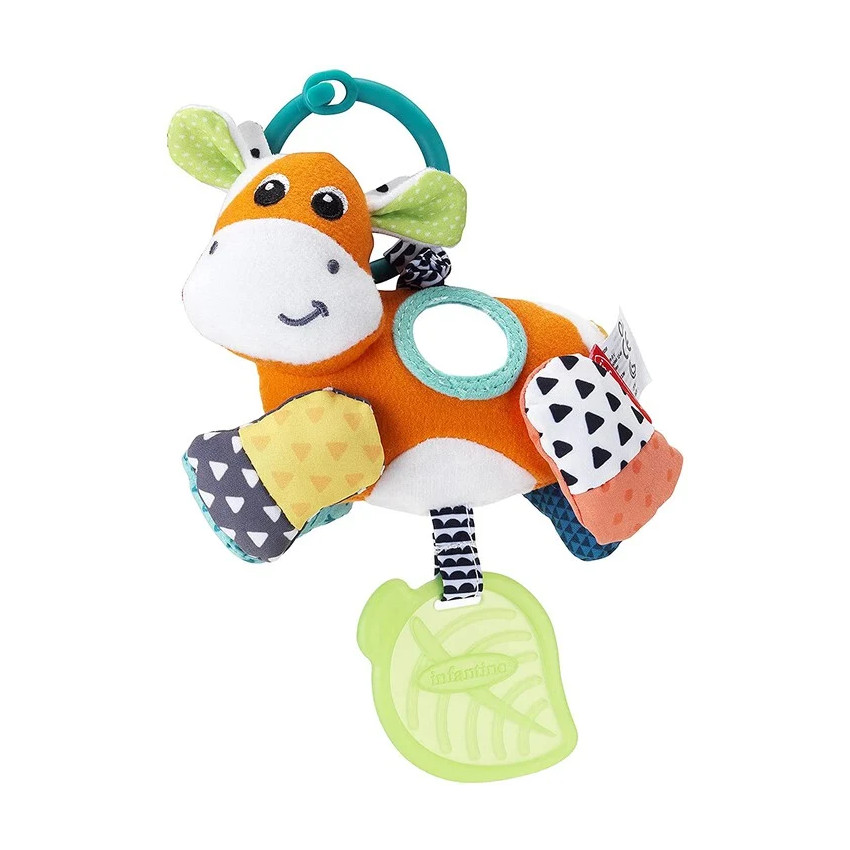 Κουδουνιστρα Jittery Cow - Green INFANTINO 