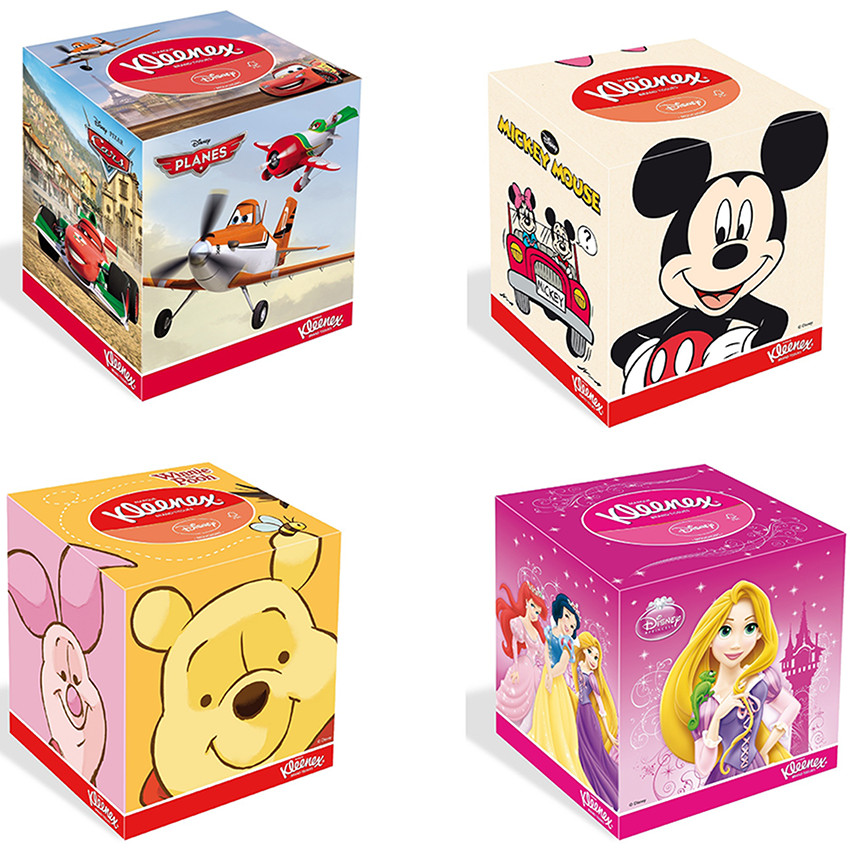 Χαρτομάνδηλα Kleenex - Box Disney 56τεμ  Additional Χαρτομάνδηλα Kleenex - Box Disney 56τεμ