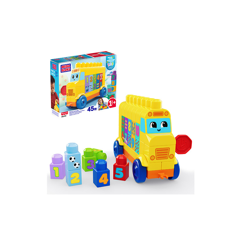 Mega Bloks - Σχολικό Με Αριθμούς 