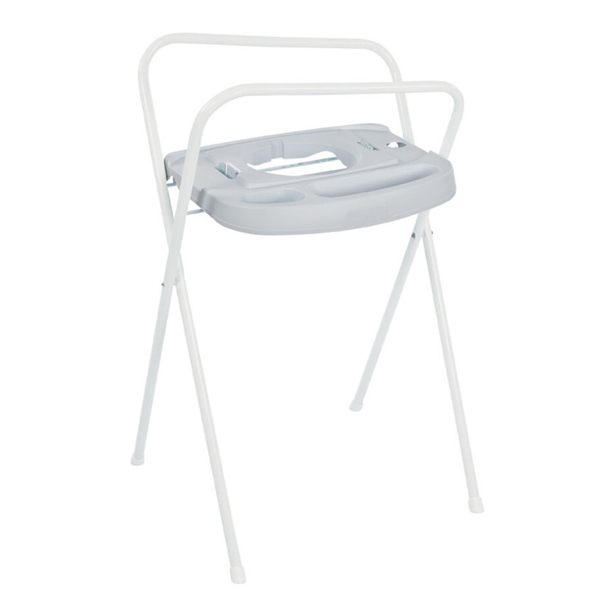 Bebejou Βάση Μπάνιου Μεταλλική 98 cm Click System Light Grey 