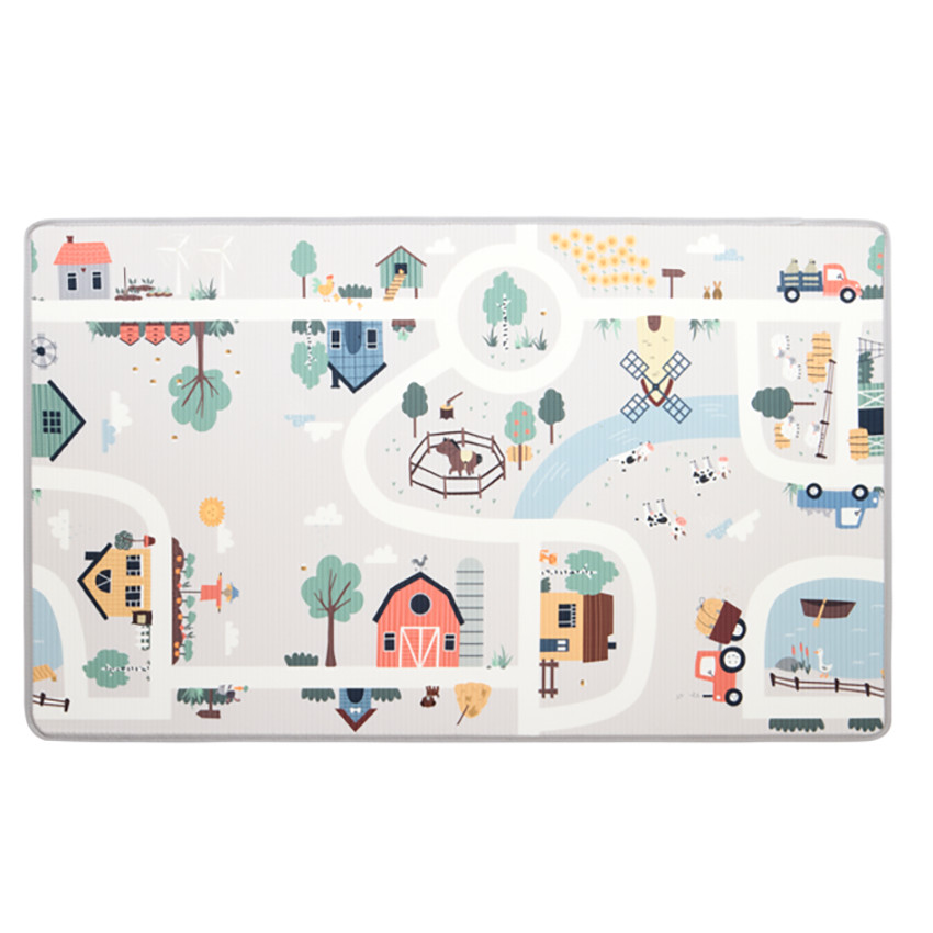 Χαλάκι δραστηριοτήτων από βαμβάκι με καπιτονέ εφέ 