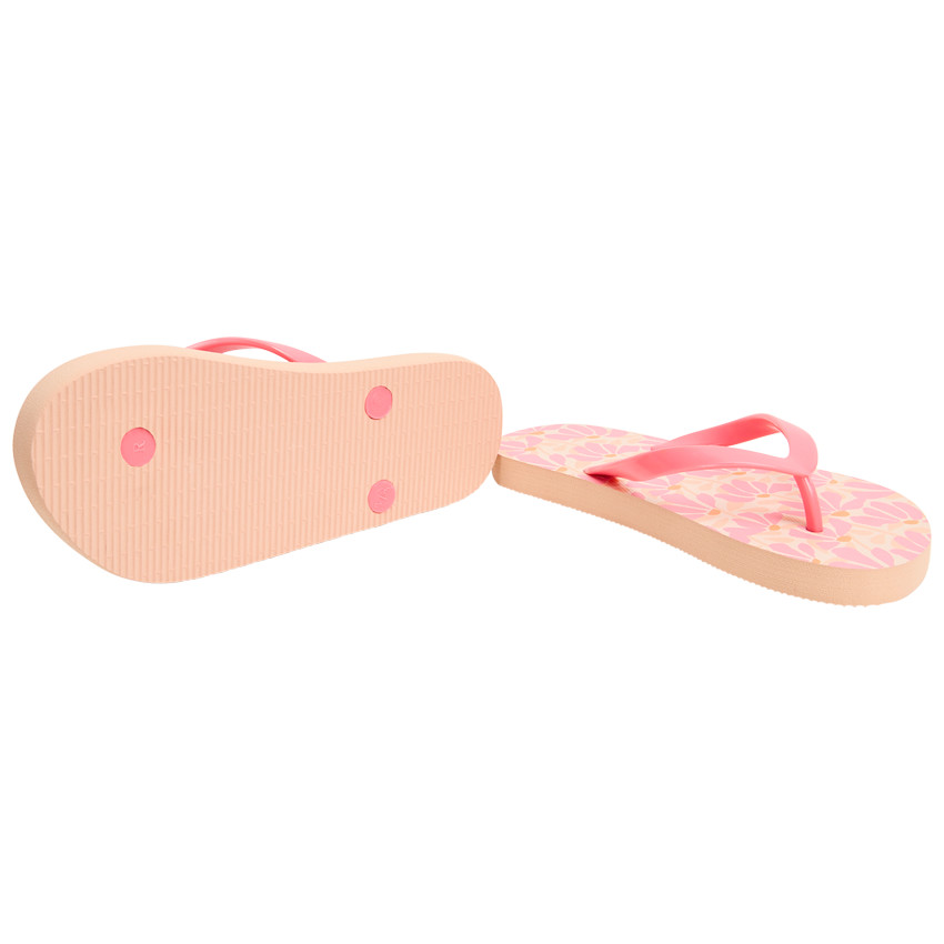 Σανδάλια με σχέδιο λουλούδια για κορίτσι με λουράκι ανάλογα με το νούμερο 