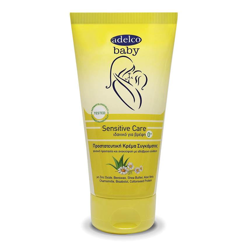 Προστατευτική Κρέμα Συγκάματος 150ml Sensitive Care Adelco Baby 