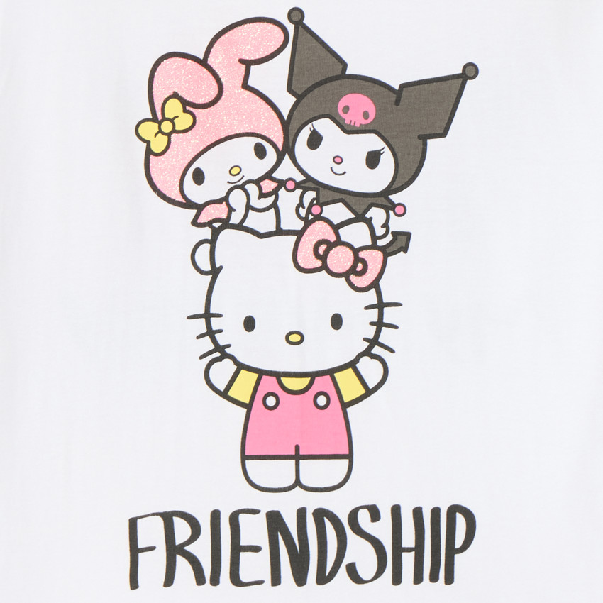 T-shirt με κοντά μανίκια Hello Kitty κορίτσι 