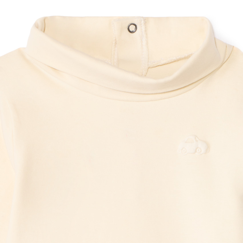 Σετ από 2 μπλουζάκια ζιβάγκο μονόχρωμα για bebe αγόρι 