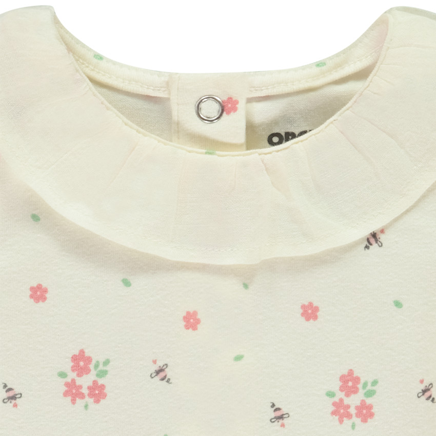 Σετ 4 τεμαχίων κορδέλα + γιλέκο με επένδυση με body και παντελόνι για bebe κορίτσι 