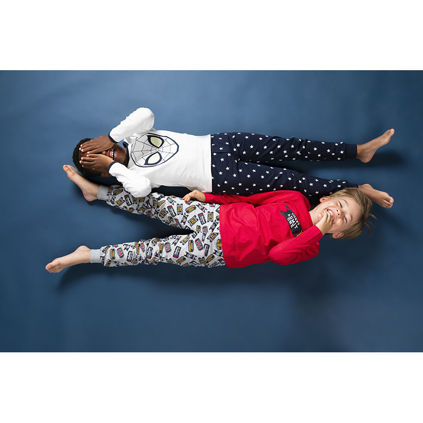 Pyjama 2 pièces manches longues print garçon 