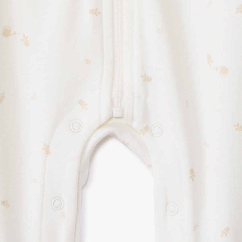 Φορμάκι με φερμουάρ και εκτύπωση effet 2-σε-1 για μωρό 