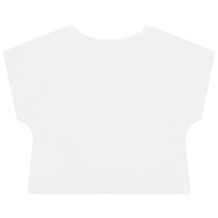 T-shirt oversize print message κορίτσι 