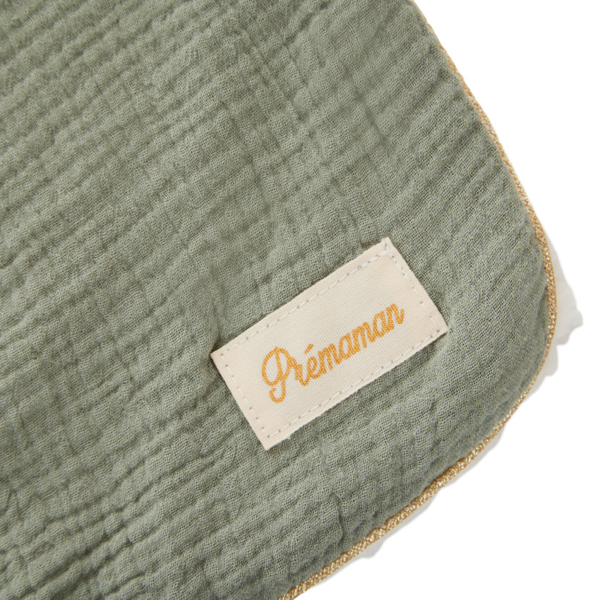 Κουβέρτα Tetra με επένδυση sherpa 80 x 80 εκ. πράσινη 