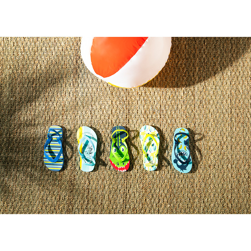 Σανδάλια με σχέδιο κροκό για αγόρι 