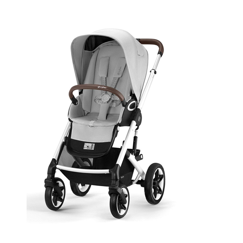 Καρότσι Talos S Lux με μεταλλικό σκελετό - Lava Grey 