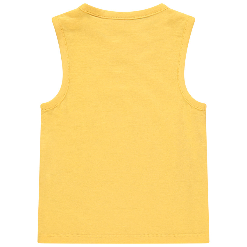 Αμάνικο μπλουζάκι με οργανικό βαμβάκι σχέδιο Simba Disney 