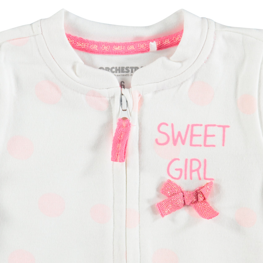 Σύνολο με παντελόνι και ζακέτα με ραμμένο φιόγκο 