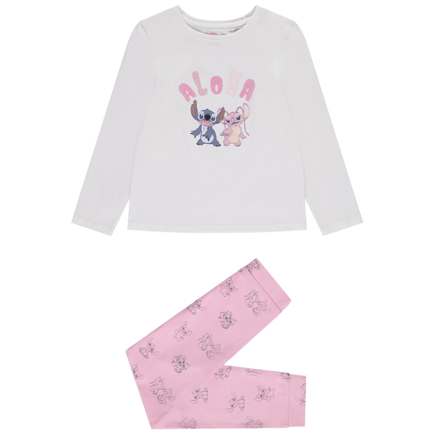 Set pyjama en jersey Stitch & Angel Disney pour fille 