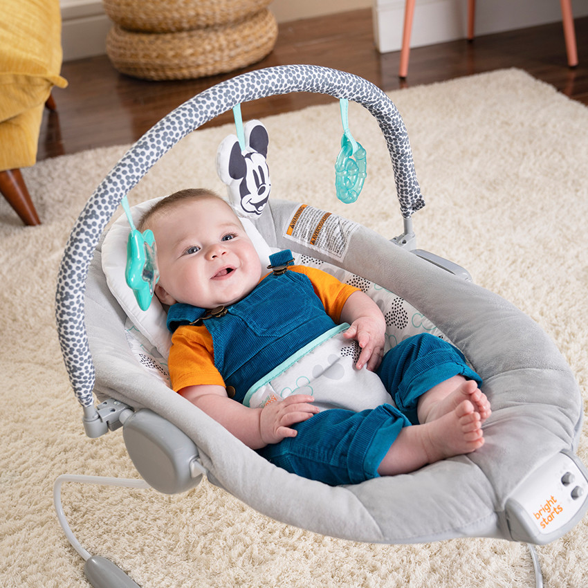  Άνετο Ριλάξ Bright Starts MICKEY MOUSE Cloudscapes 