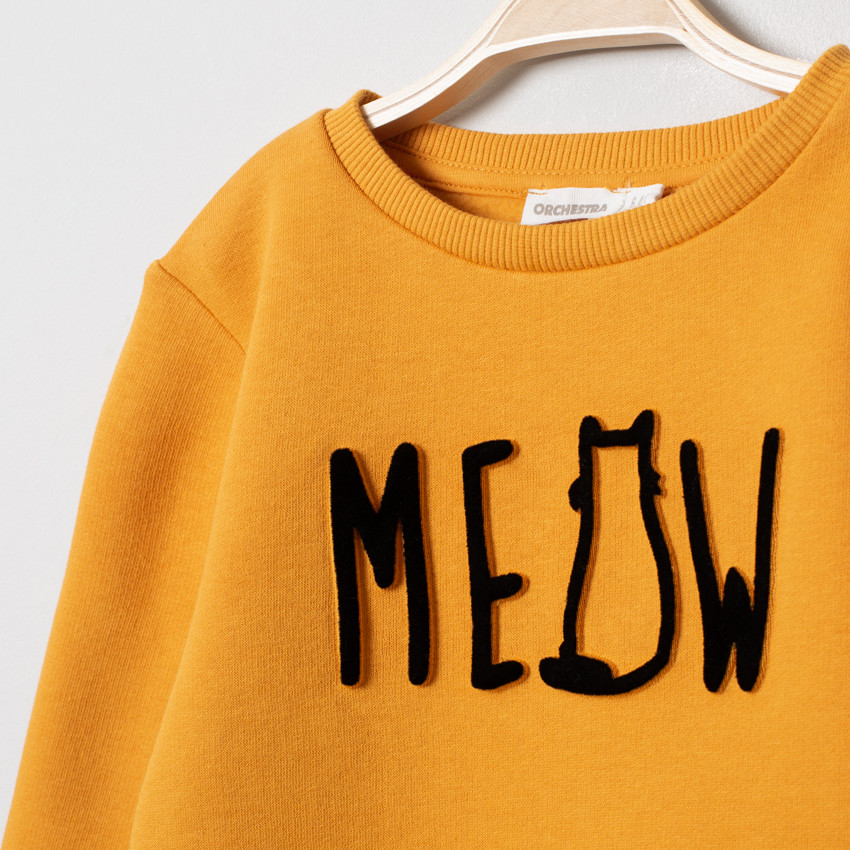 Sweat en molleton à inscription en relief  Additional Sweat en molleton à inscription en relief