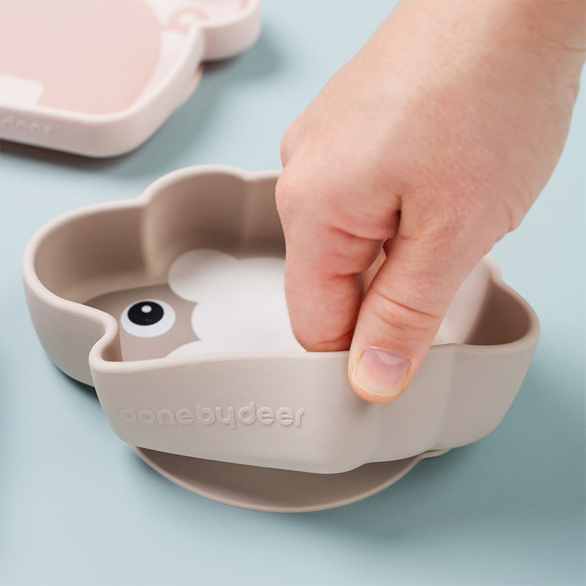 Μπωλ Από Σιλικόνη Stick&Stay Sheepy Sand 300 ml 