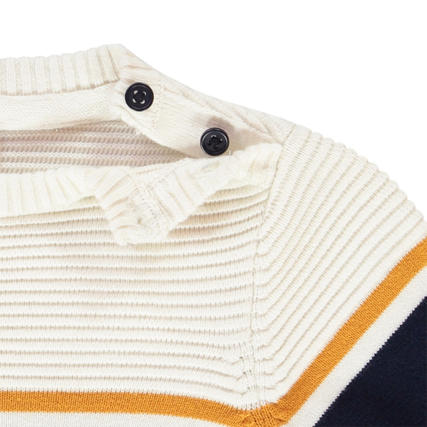 Pull rayé pour bébé garçon Main Pull rayé pour bébé garçon