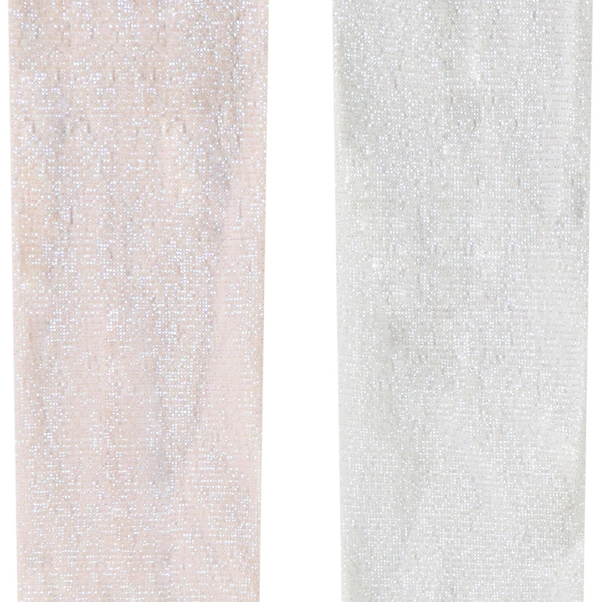 Σέτ από 2 λεπτές καλσόν με ιριδίζον εφέ για μωρό κορίτσι 