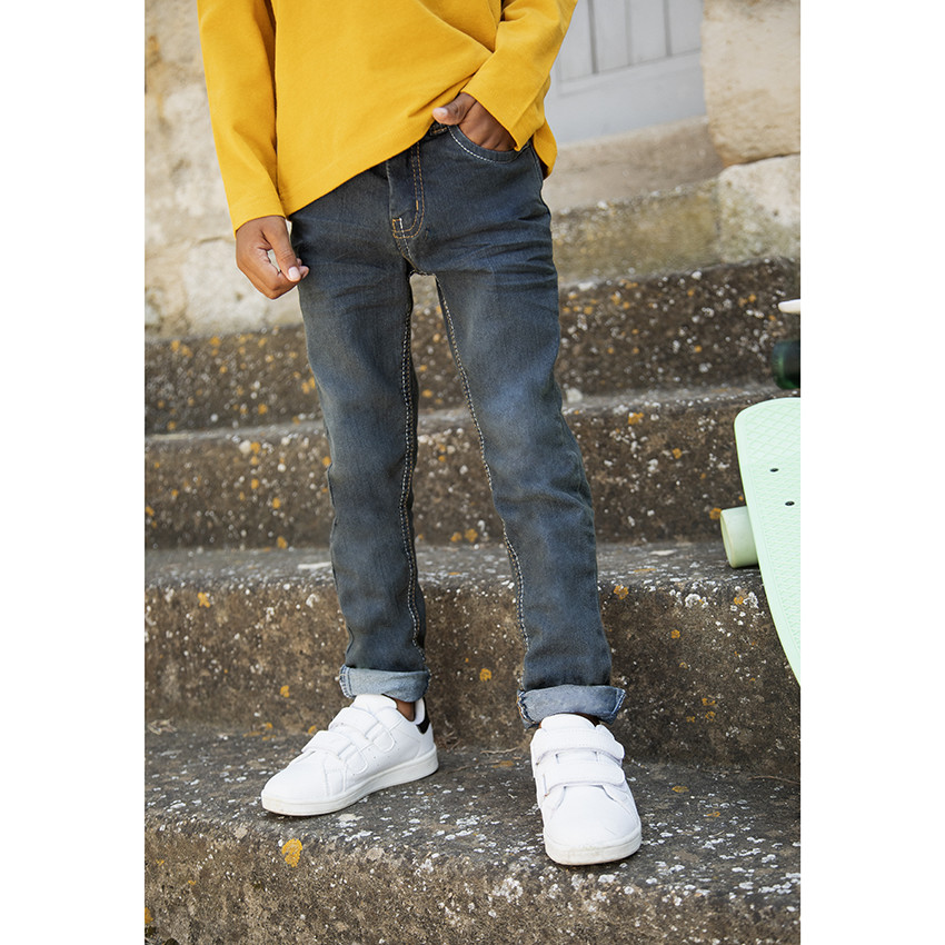 Jean slim délavé για αγόρι 