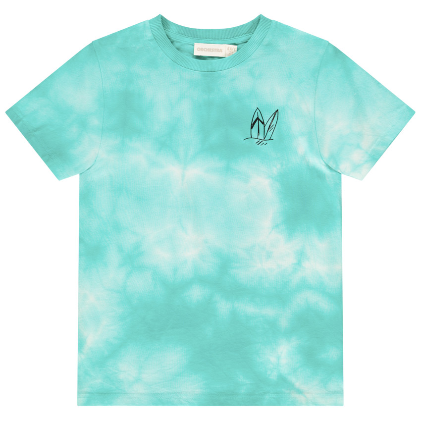 T-shirt κοντομάνικο tie and dye για αγόρι Main T-shirt κοντομάνικο tie and dye για αγόρι