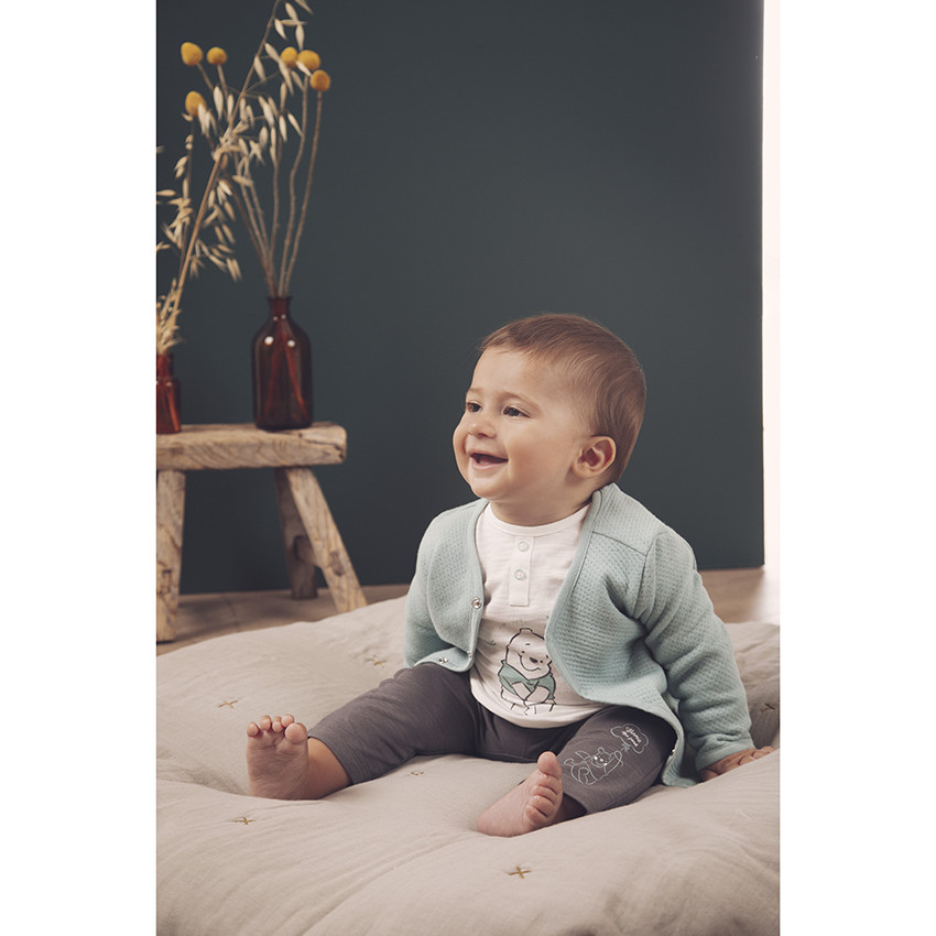 Σετ με t-shirt , ζακέτα και παντελόνι σχέδιο Winnie Disney 