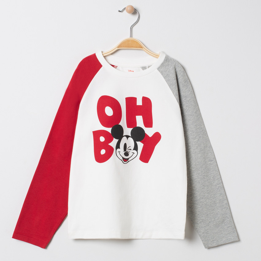 T-shirt μακρυμάνικο με σχέδιο Mickey Disney 